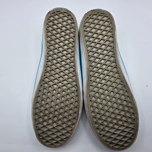 Vans X David & Goliath Womens Size 10 Silver Flat Slip On Shoes Walking Casual - Picture 8 of 13